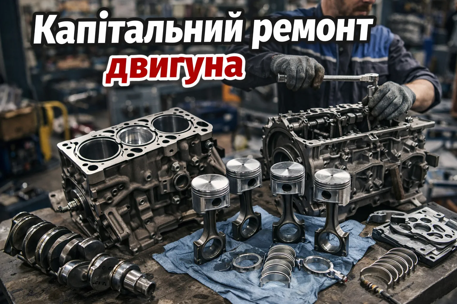 Капитальный ремонт двигателя: почему и когда нужен и как выполняется