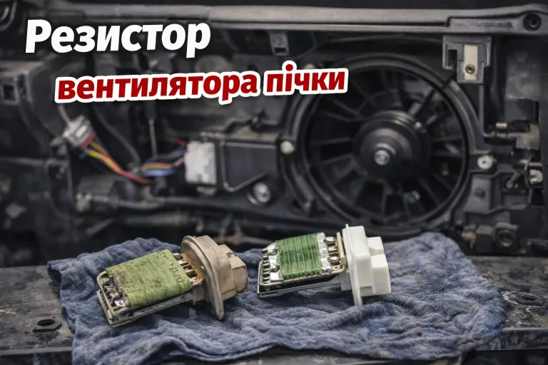 Резистор пічки (реостат вентилятора салону) - що це, які його функції і типові несправності
