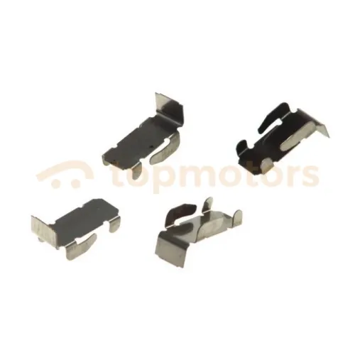 Пластины передних колодок (комплект 4 шт) Geely CK с ABS (3501190005-01)