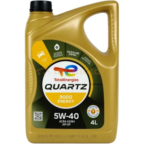 Моторна олива Total Quartz 9000 Energy 5W-40 (216600, 216609, 216599)