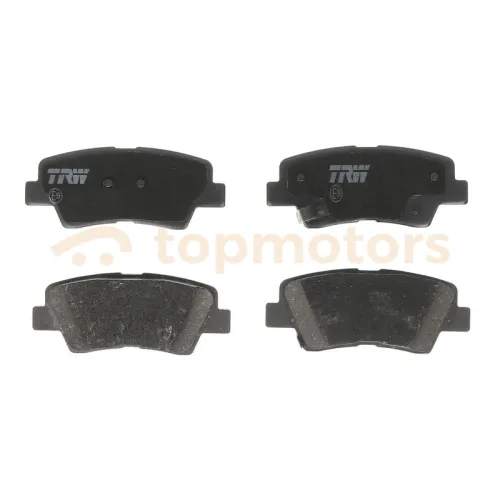 Колодки тормозные задние (комплект) Geely Emgrand EC7 FL (1064001725-02)