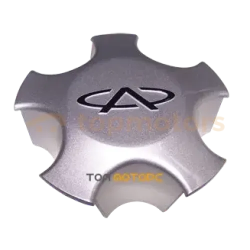 Ковпак колеса ромашка (кришка на диск) (чорне лого) Chery Tiggo 1.6-1.8 (T11-3100510)