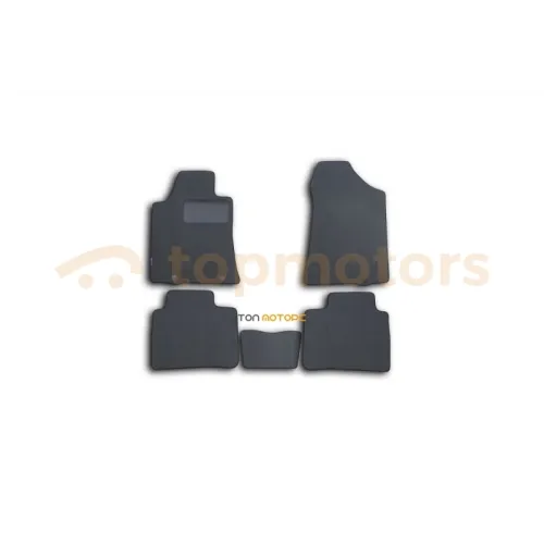 Коврики ворсовые комплект серые Chery Jaggi (4736909)