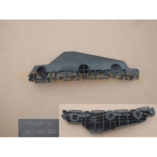Кронштейн переднего бампера левый (направляющая, крепление) Great Wall Voleex C30 (2803301-J08)