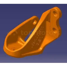 Кронштейн передней подушки (опоры) двигателя