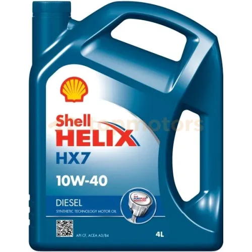 Моторное масло Shell Helix Diesel HX7 10W-40 (550046310, 550046646)