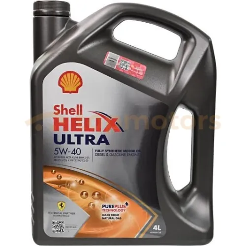 Моторное масло Shell Helix Ultra 5W-40 (550052838, 550052679, 550052677)