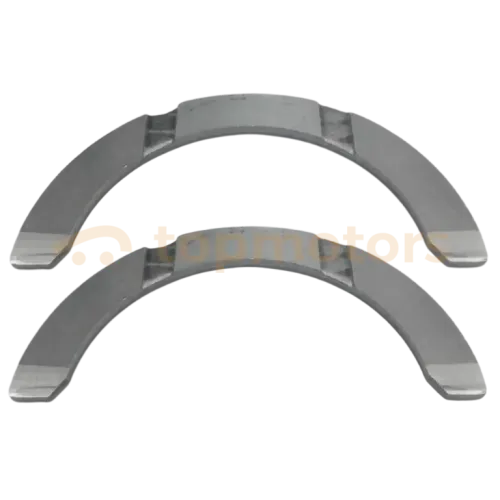 Полукольца осевого смещения коленвала (комплект 2 шт) (ремонт +0,25) Geely GC7 (1136000016-01-025)