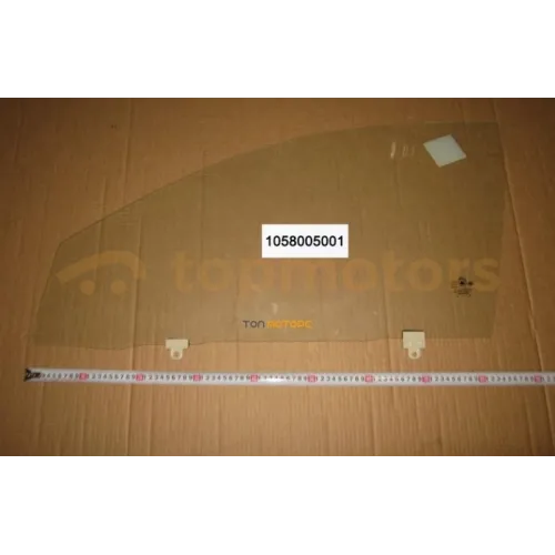 Стекло передней левой двери Geely MK (1058005001, 1018002999, 1018003018)