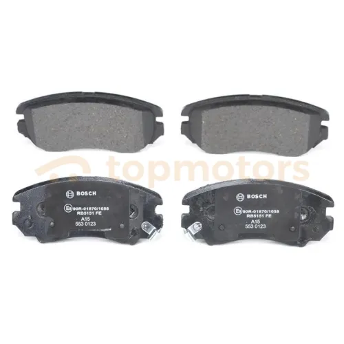 Колодки гальмівні передні (комплект) Chery Tiggo 7 Pro (T1C-3501080, T1E-3501080)
